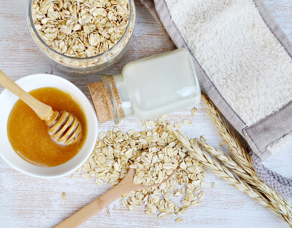 Oatmeal for bath