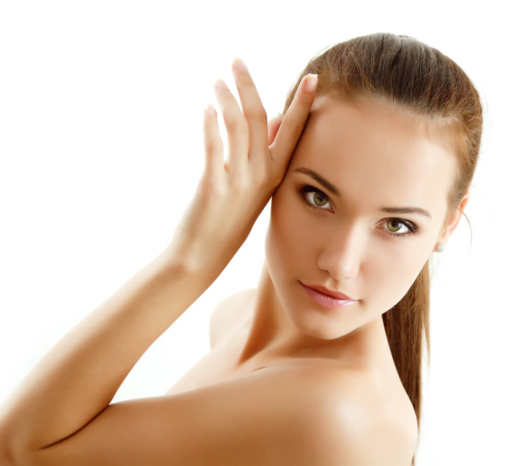 Young woman with smooth skin