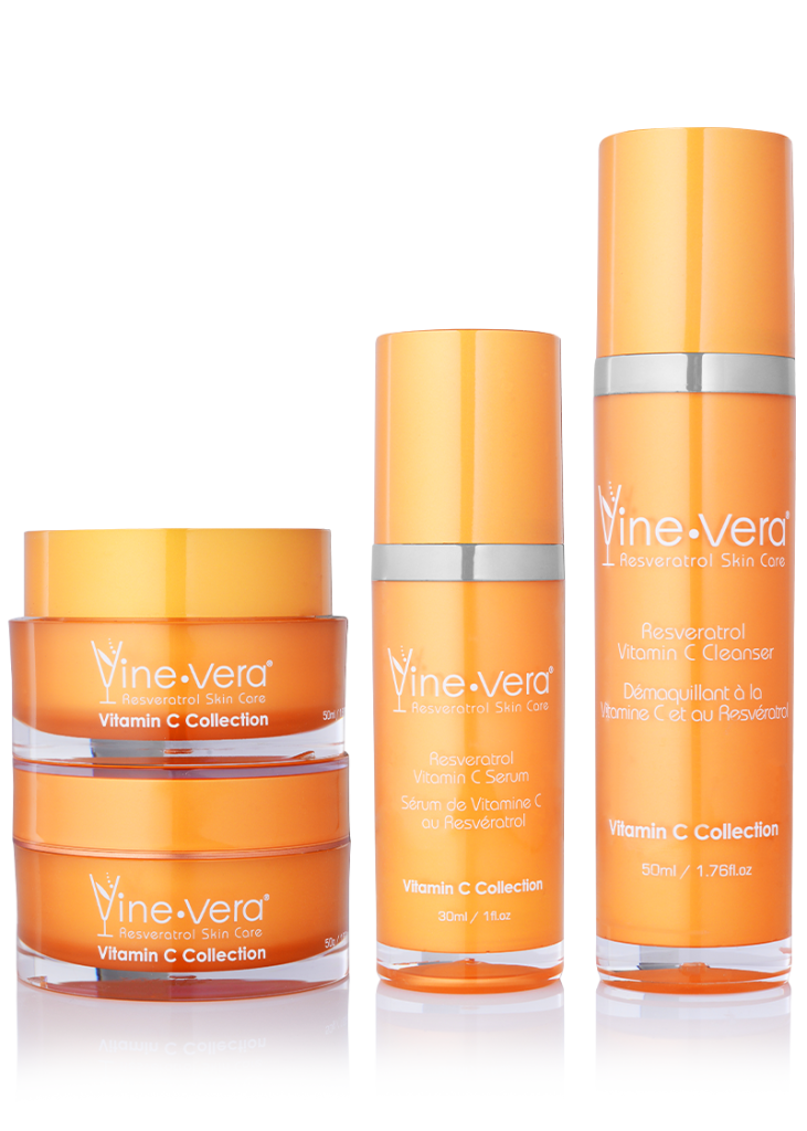 Vitamin C Collection Resveratrol Skin Care Shop Vine Vera