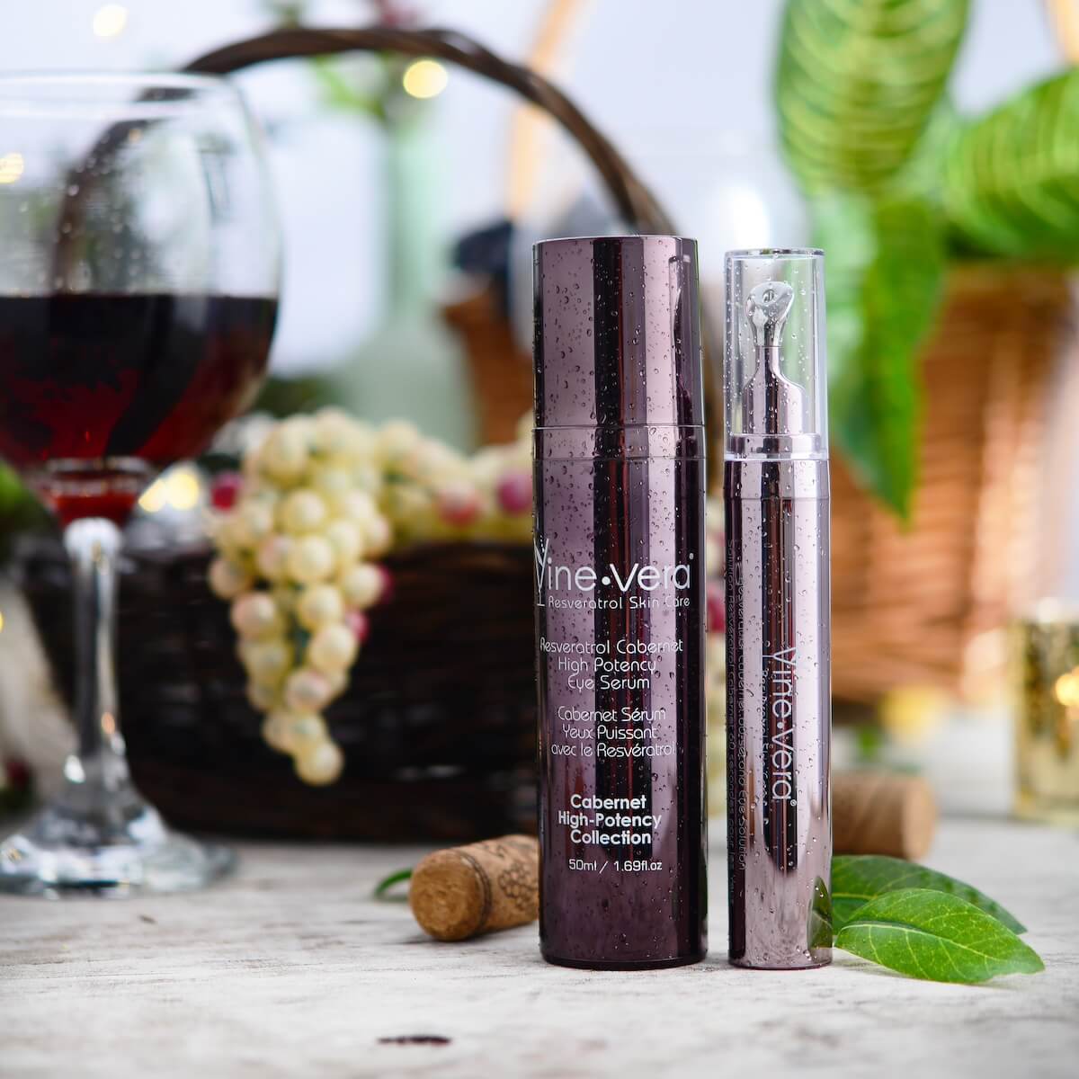 Cab eye serum + 60 Sec eye solution