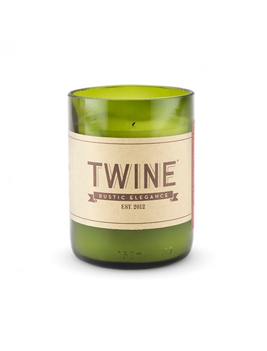 GRAPEVINE - UPCYCLED WINE BOTTLE UNSCENTED CANDLE